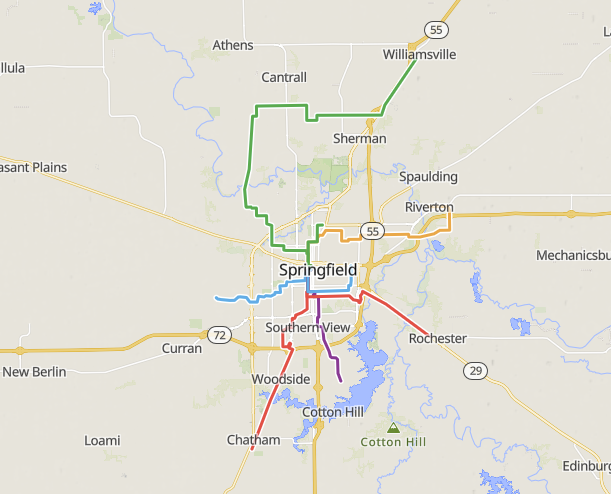 Ride With GPS – City of Springfield Routes